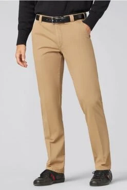 Meyer Broek Roma Khaki -Kleding Verkoop 10196 18