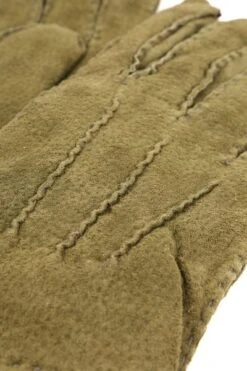 Laimbock Suede Handschoen Penryn Olive -Kleding Verkoop 10752 4 1