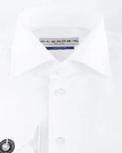 Ledub Strijkvrij SL7 Shirt Wit -Kleding Verkoop 11526 12