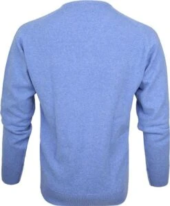 William Lockie Pullover Lamswol V Surf Mid Blue 13 William Lockie Pullover Lamswol V Surf Mid Blue -Kleding Verkoop 2625 6 1