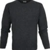 William Lockie Trui Lamswol Charcoal Antraciet -Kleding Verkoop 2628 4
