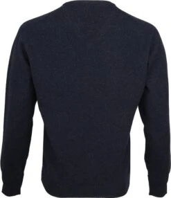 William Lockie Pullover Lamswol V Midnight Navy -Kleding Verkoop 2630 7 1