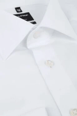 OLYMP Luxor Dubbelmanchet Overhemd Wit -Kleding Verkoop 4237 6 1