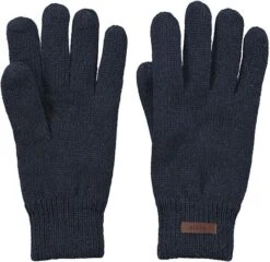 Barts Handschoenen Haakon Lamswol Navy