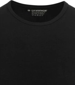 Garage Stretch Basic Zwart O-Hals -Kleding Verkoop 57706 6