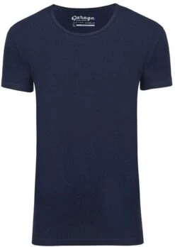 Garage Stretch Basic Navy Diepe O-Hals -Kleding Verkoop 57715 2 1