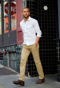 Dockers Alpha Skinny Tapered Smart 360 Flex Khaki -Kleding Verkoop 58078 5