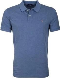 Gant Polo Basic Blauw