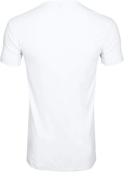 Alan Red Bamboo T-shirt V-Hals Wit 8 Alan Red Bamboo T-shirt V-Hals Wit - Image 6