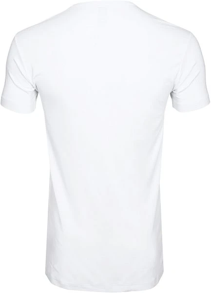 Alan Red Bamboo T-shirt V-Hals Wit 5 Alan Red Bamboo T-shirt V-Hals Wit - Image 3