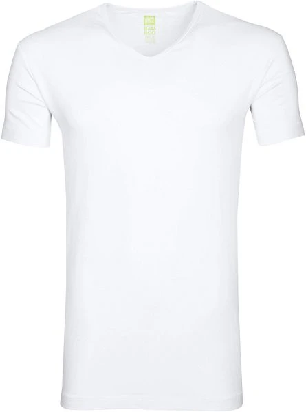Alan Red Bamboo T-shirt V-Hals Wit 6 Alan Red Bamboo T-shirt V-Hals Wit - Image 4