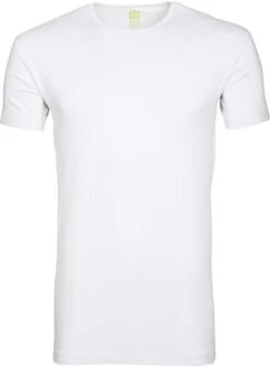 Alan Red Bamboo T-shirt O-Hals Wit -Kleding Verkoop 59046 3 1