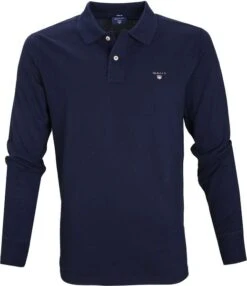 Gant Polo Longsleeve Navy 433