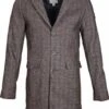 Dstrezzed Coat Boucle Brown Melange 1 Dstrezzed Coat Boucle Brown Melange -Kleding Verkoop 60073 1