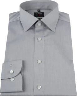 OLYMP Overhemd Level 5 BF Grijs -Kleding Verkoop 60559 4