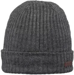 Barts Wilbert Turnup Muts Antraciet