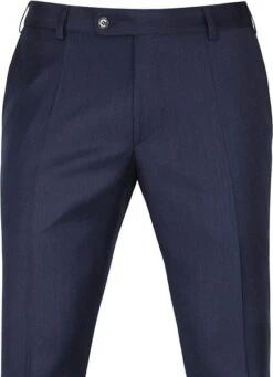 Suitable Pantalon Evans Wol Navy -Kleding Verkoop 60957 8 1
