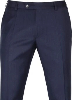 Suitable Pantalon Evans Wol Navy -Kleding Verkoop 60957 8