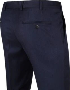Suitable Pantalon Evans Wol Navy -Kleding Verkoop 60957 9