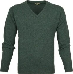William Lockie Pullover Wol Moorland Groen -Kleding Verkoop 61620 4 1