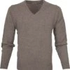 William Lockie Pullover Lamswol Vole Bruin Grijs 2 William Lockie Pullover Lamswol Vole Bruin Grijs -Kleding Verkoop 61622 4