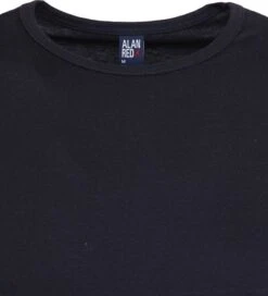 Alan Red Derby Extra Lang T-Shirt Navy (2-Pack) -Kleding Verkoop 62256 7