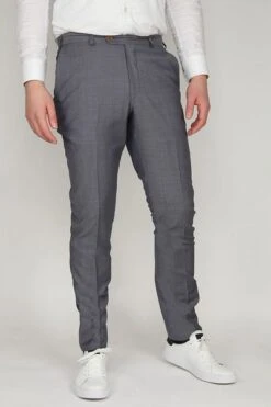 Suitable Pantalon Evans Wol Antraciet -Kleding Verkoop 62356 7