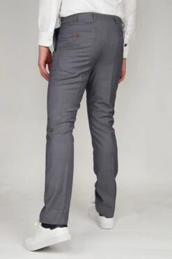 Suitable Pantalon Evans Wol Antraciet -Kleding Verkoop 62356 8