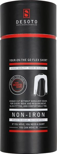 Desoto Overhemd Strijkvrij Donkergrijs 711 6 Desoto Overhemd Strijkvrij Donkergrijs 711 - Image 4