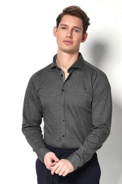 Desoto Overhemd Strijkvrij Donkergrijs 711 12 Desoto Overhemd Strijkvrij Donkergrijs 711 -Kleding Verkoop 62940 5