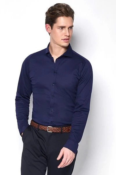 Desoto Overhemd Strijkvrij Navy 057 7 Desoto Overhemd Strijkvrij Navy 057 - Image 5