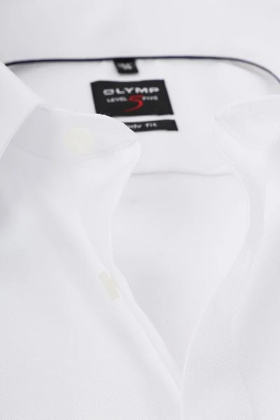 OLYMP Level Five Overhemd Wit 4 OLYMP Level Five Overhemd Wit - Image 2