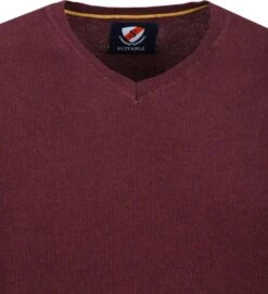 Suitable Katoen Neil Pullover Bordeaux -Kleding Verkoop 64081 2 1