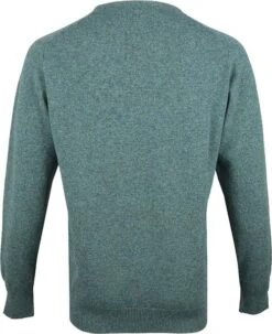 William Lockie Lamswol Middengroen -Kleding Verkoop 64278 4