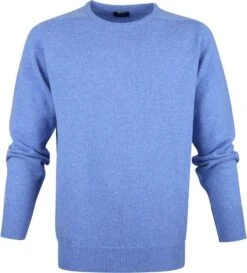 William Lockie Lamswol Blauw -Kleding Verkoop 64291 1 1