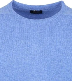 William Lockie Lamswol Blauw -Kleding Verkoop 64291 2 1