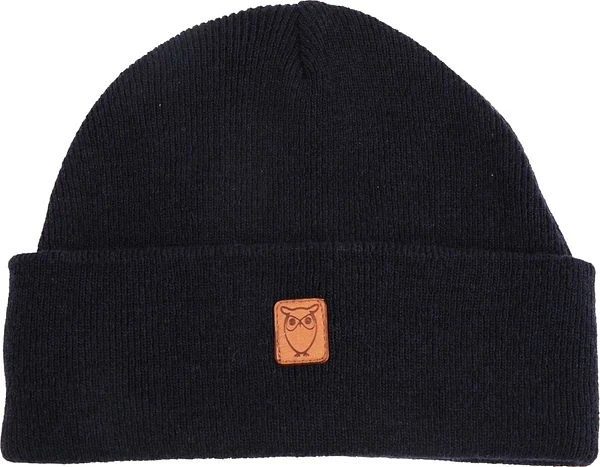 KnowledgeCotton Apparel Knowledge Cotton Apparel Muts Wol Donkerblauw 3 KnowledgeCotton Apparel Knowledge Cotton Apparel Muts Wol Donkerblauw