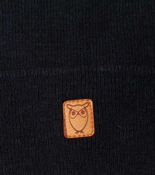 KnowledgeCotton Apparel Knowledge Cotton Apparel Muts Wol Donkerblauw 6 KnowledgeCotton Apparel Knowledge Cotton Apparel Muts Wol Donkerblauw - Image 4