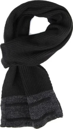 Suitable Heren Sjaal Zwart 19-20