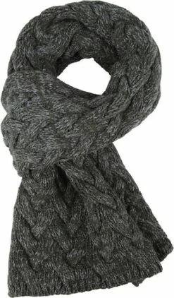 Profuomo Sjaal Donkergroen Kabelpatroon -Kleding Verkoop 64416 1 1