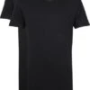 Alan Red Vermont Extra Lang V-Hals T-Shirt Zwart 2Pack -Kleding Verkoop 64832 1