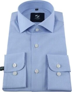 Suitable Respect Overhemd Ruit Blauw -Kleding Verkoop 65010 3