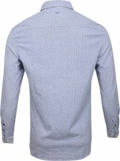 Petrol Overhemd Streep Stip Blauw -Kleding Verkoop 65315 4