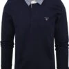 Gant Heavy Rugger Poloshirt LS Navy 1 Gant Heavy Rugger Poloshirt LS Navy -Kleding Verkoop 65320 5