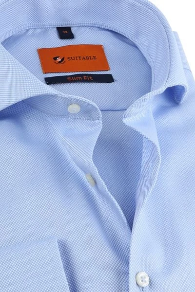 Suitable Non Iron Overhemd Blauw 7 Suitable Non Iron Overhemd Blauw - Image 5