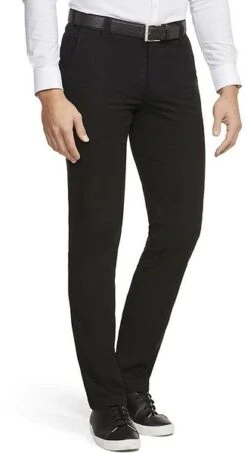 Meyer Chino Bonn Zwart -Kleding Verkoop 66749 6