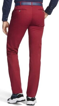 Meyer Chino Bonn Rood -Kleding Verkoop 66751 6