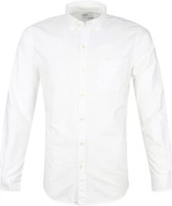 Colorful Standard Overhemd Wit -Kleding Verkoop 67653 1 1