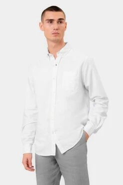 Colorful Standard Overhemd Wit -Kleding Verkoop 67653 5