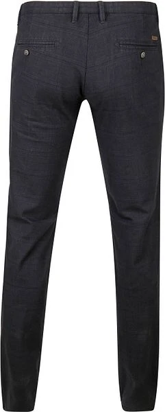 Suitable Chino Sartre Ruit Donkerblauw 6 Suitable Chino Sartre Ruit Donkerblauw - Image 4